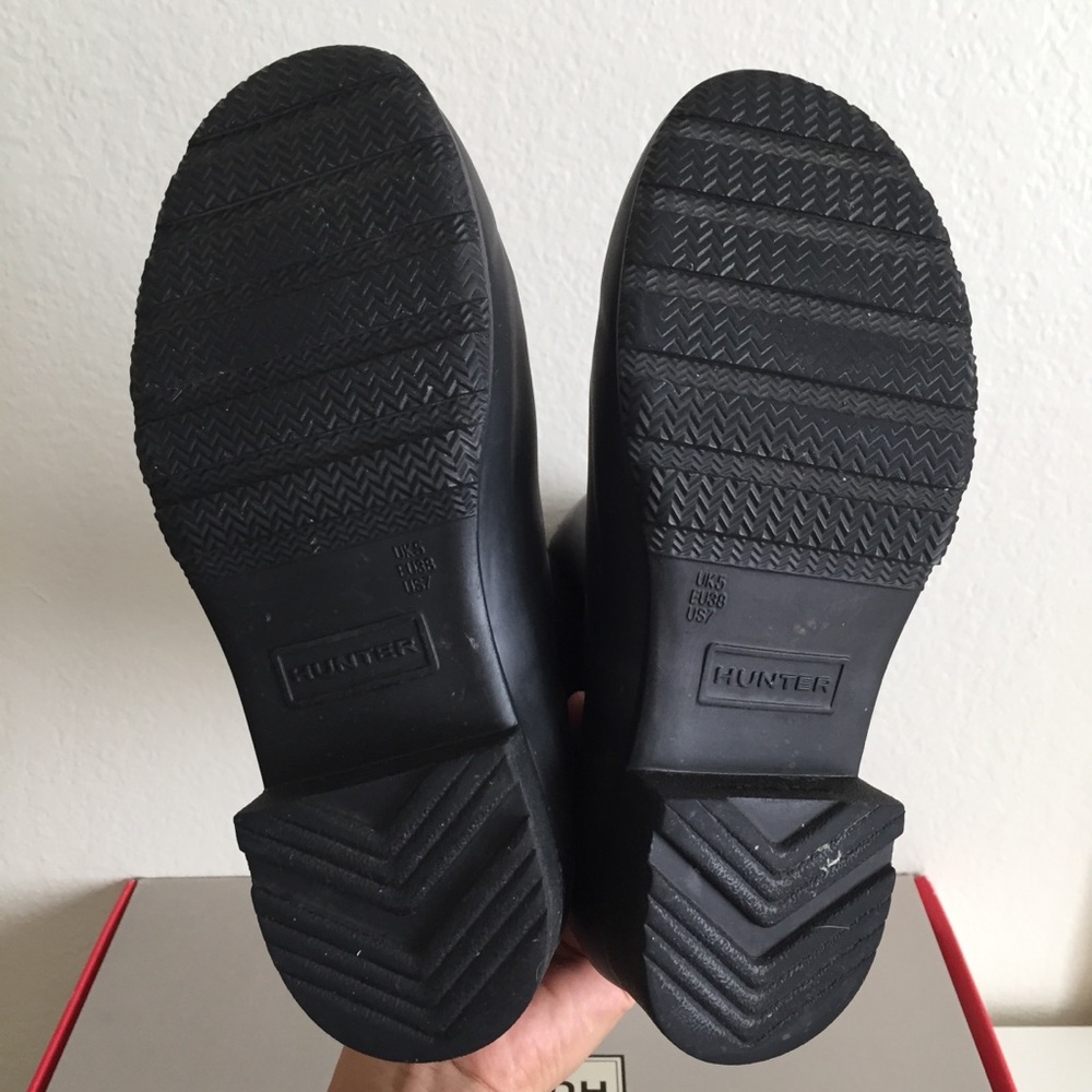 Hunter Rain Boots in Black - Picture 7 of 7
